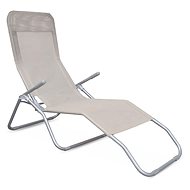 Aga Siesta, dark beige - Garden Lounger