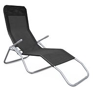 Aga Siesta, dark grey - Garden Lounger