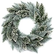 AGA Christmas wreath 50 cm, white - Wreath