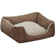 Aga Bed 60 × 50 × 16 cm brown - Pet Bed