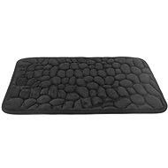 Aga Bathroom mat, 40 × 60 cm, black - Bath Mat