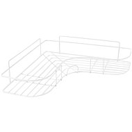 Aga Bathroom corner shelf, white - Bathroom Shelf