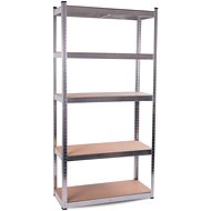 AGA Metal shelf 180 × 90 × 40 cm 5 shelves MR4602 - Shelving Unit