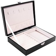 Aga Jewellery box 20 × 15 × 5 cm black - Jewellery Box