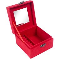 Aga Jewellery box 12,2 × 12,2 × 8,5 cm red - Jewellery Box