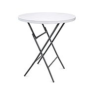 Aga Garden folding table 80 × 110 cm, white - Garden Table