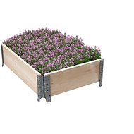 Aga Raised bed 80 × 40 × 20 cm - Raised Garden Bed