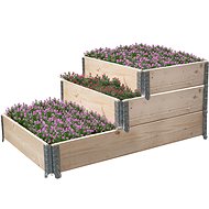 Aga Raised bed cascade 120 × 80 × 60 cm - Raised Garden Bed