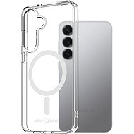 AlzaGuard Crystal Clear TPU Case Compatible with Magsafe for Samsung Galaxy S25+ - Phone Cover