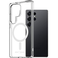 AlzaGuard Crystal Clear TPU Case Compatible with Magsafe for Samsung Galaxy S25 Ultra - Phone Cover