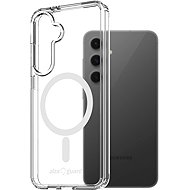 AlzaGuard Crystal Clear TPU Case Compatible with Magsafe for Samsung Galaxy S24 FE - Phone Cover