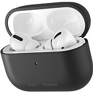 AlzaGuard Genuine Leather Case for AirPods Pro black - Headphone Case
