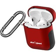 AlzaGuard Protective Case for Airpods Red - Headphone Case