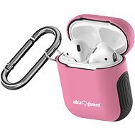 AlzaGuard Protective Case Airpods fülhallgatóhoz rózsaszín - Fülhallgató tok