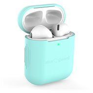 AlzaGuard Skinny Silicone Case für Airpods 1. und 2. Generation - grün - Kopfhörer-Hülle