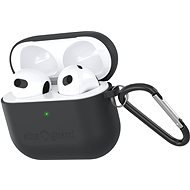AlzaGuard Skinny Silicone Case for Airpods 2021 Black - Headphone Case