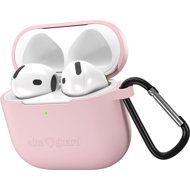 AlzaGuard Skinny Silicone Case for Airpods 4 pink - Headphone Case