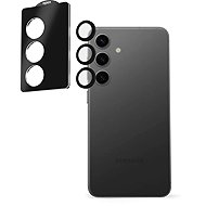 AlzaGuard Elite Lens Protector Samsung Galaxy S24 5G kamera védő fólia - átlátszó + felhelyező keret - Kamera védő fólia