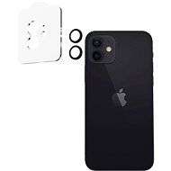 AlzaGuard Elite Lens Protector for iPhone 11 / 12 / 12 Mini black - Camera Glass