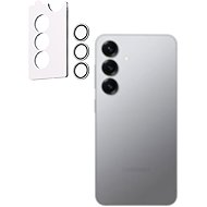 AlzaGuard Elite Lens Protector for Samsung Galaxy S25 5G clear with installation frame - Camera Glass