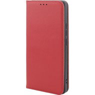AlzaGuard Book Flip Case for Xiaomi Redmi Note 14 4G red - Phone Case