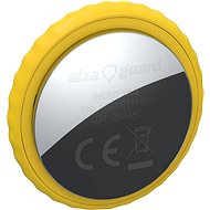 AlzaGuard Premium Hero Tag with FindMy yellow - Bluetooth Chip Tracker