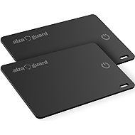 AlzaGuard Hero SlimTag Pro with FindMy black - 2pcs in pack - Bluetooth Chip Tracker