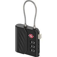 AlzaGuard Hero Tag in TSA lock with FindMy - black - Bluetooth Chip Tracker