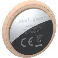 AlzaGuard Premium Hero Tag with Find My Device pink - Bluetooth Chip Tracker