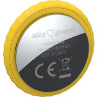 AlzaGuard Premium Hero Tag with Find My Device yellow - Bluetooth Chip Tracker