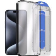 AlzaGuard 2.5D Glass EasyFit DustFree for iPhone 15 Pro - Glass Screen Protector