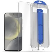 AlzaGuard 2.5D FullCover Glass EasyFit DustFree 2 Pack  für das Samsung Galaxy S24+ - Schutzglas