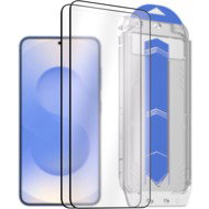 AlzaGuard 2.5D Glass EasyFit DustFree 2 Pack for Samsung Galaxy S25 with installation frame - Glass Screen Protector