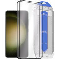AlzaGuard 2.5D Glass EasyFit DustFree 2 Pack for Samsung Galaxy S23 with installation frame - Glass Screen Protector