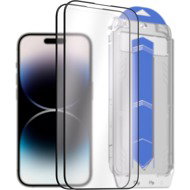 AlzaGuard 2.5D Glass EasyFit DustFree 2 Pack for iPhone 14 Pro with installation frame - Glass Screen Protector