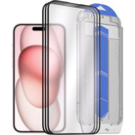 AlzaGuard 2.5D Glass EasyFit DustFree für iPhone 15 Plus - Schutzglas
