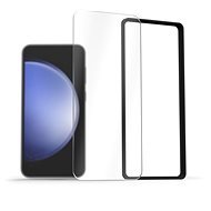 AlzaGuard 2.5D FullCover Glass EasyFit 2er Pack für das Samsung Galaxy A54 5G / S23 FE - Schutzglas