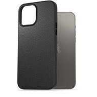 AlzaGuard Genuine Leather Case for iPhone 13 Pro Max black - Phone Cover