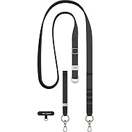 AlzaGuard Universal 2in1 Phone Lanyard - black - Phone Lanyard