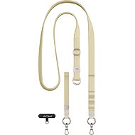 AlzaGuard Universal 2in1 Phone Lanyard - beige - Phone Lanyard