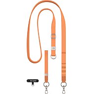 AlzaGuard Universal 2in1 Phone Lanyard - orange - Phone Lanyard