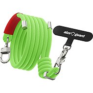 AlzaGuard Universal Adjustable Lanyard - grün - Schlüsselband für Telefon