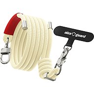 AlzaGuard Universal Adjustable Lanyard - beige - Phone Lanyard