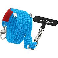 AlzaGuard Universal Adjustable Lanyard - hellblau - Schlüsselband für Telefon