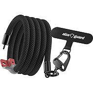 AlzaGuard Universal Lanyard Essential Long - black - Phone Lanyard