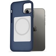 AlzaGuard iPhone 12 / 12 Pro Magsafe kék szilikon tok - Telefon tok