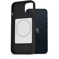 AlzaGuard Magsafe Silicone Case für das iPhone 13 Schwarz - Handyhülle