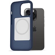 AlzaGuard Magsafe Silicone Case for iPhone 15 Pro Max blue - Phone Cover