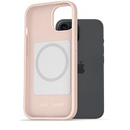 AlzaGuard Magsafe Silicone Case for iPhone 15 pink - Phone Cover