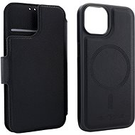 AlzaGuard MagWallet 2in1 Case Compatible with Magsafe for iPhone 14 black - Phone Case